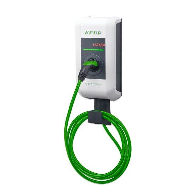 Keba-P30-Green-Edition-c-series-22kW-Wallbox-Typ2-Ladekabel
