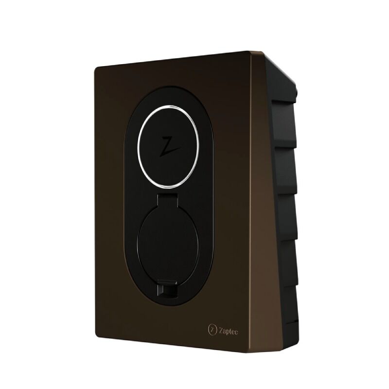 Zaptec Go Wallbox 22kW - Wood Brown<br><small>inkl. Typ-2 Buchse - RFID | WLAN+SIM</small> – Bild 2