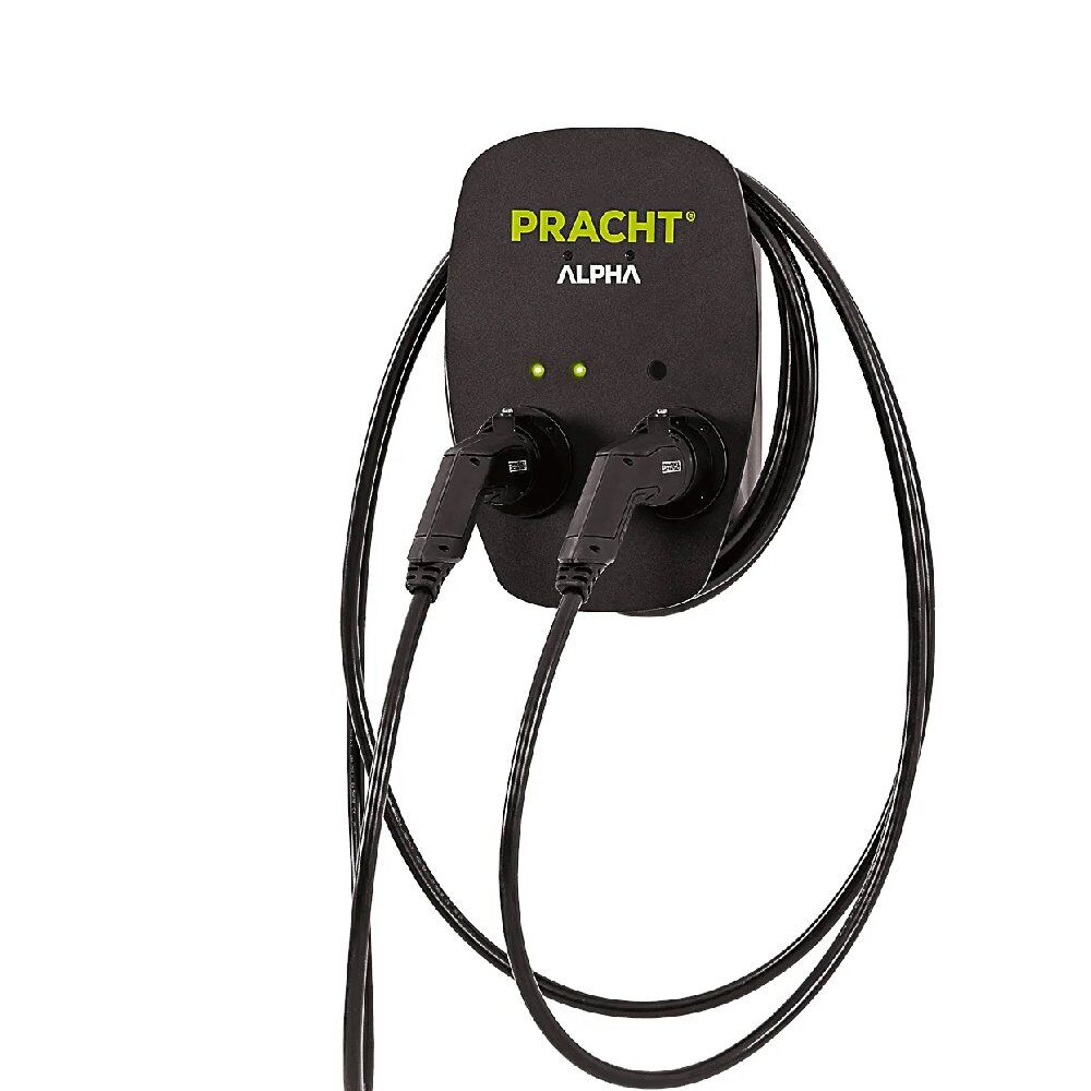 Pracht Alpha DUO Wallbox 1x 11kW / 2x 6,9kW <br><small>inkl. 2x 5,5m Ladekabel + RFID Autorisierung</small> – Bild 2