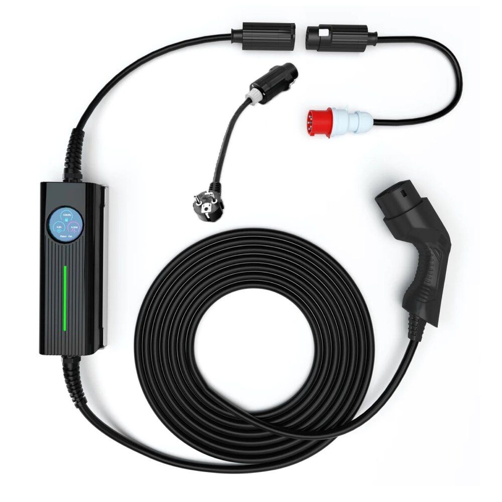 ReChargeU Mobile Wallbox 3.6kW / 11kW <br><small>inkl. 2 Adapter - Wand- & Kabelhalterung - Tragetasche</small> – Bild 3