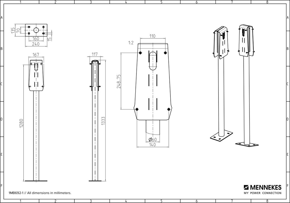 Mennekes-AMTRON-Compact-Stele-2-fach_Masse