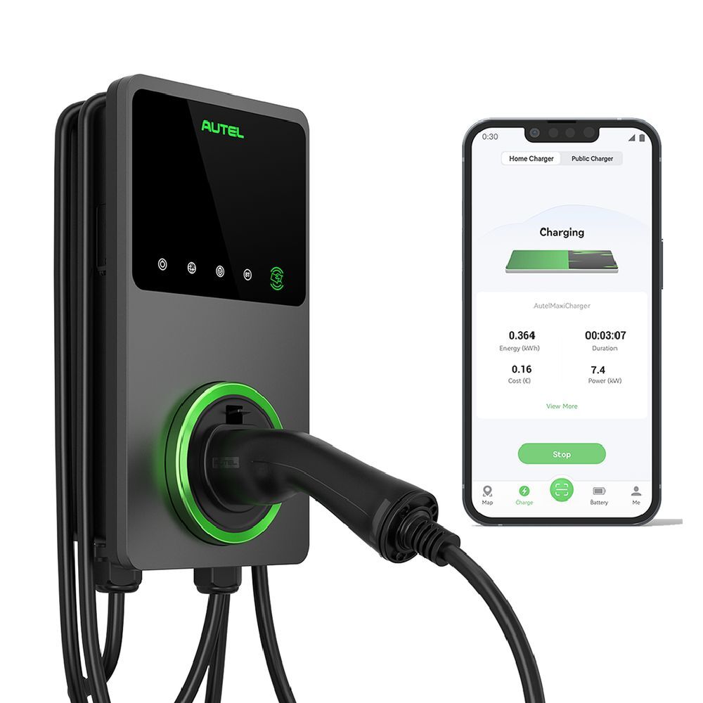 Autel-Maxi-Charger-22 kW Wallbox -MID geeicht - Anthrazit