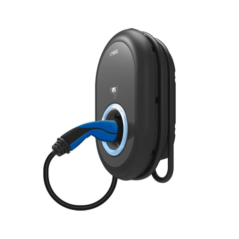 VESTEL Wallbox EVC04-AC22SW-T2P 22kW <br><small>inkl. 5m Ladekabel + RFID + APP</small> – Bild 3