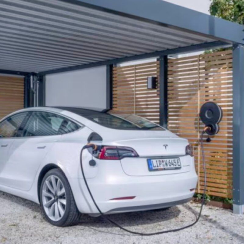 Weidmüller-home-11kw-Wallbox-Kabel-Carport