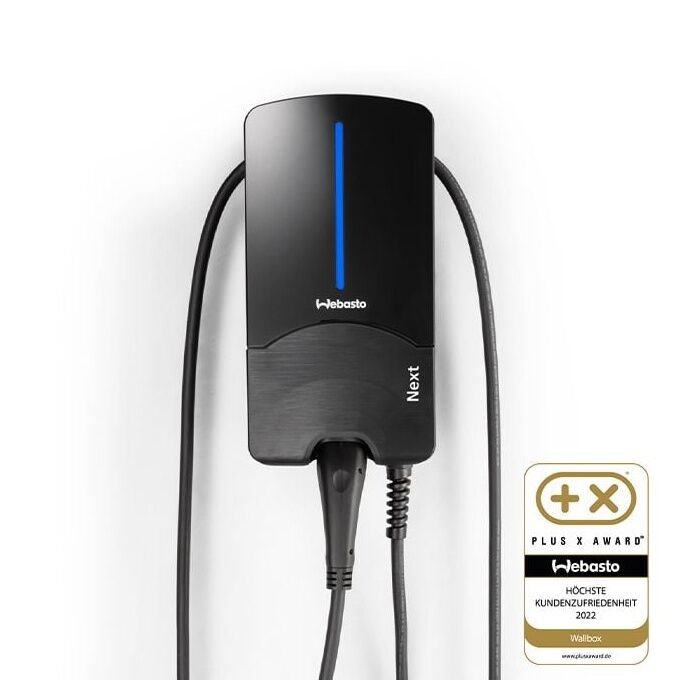 Websto Next Wallbox inkl. Typ-2-Ladekabel
