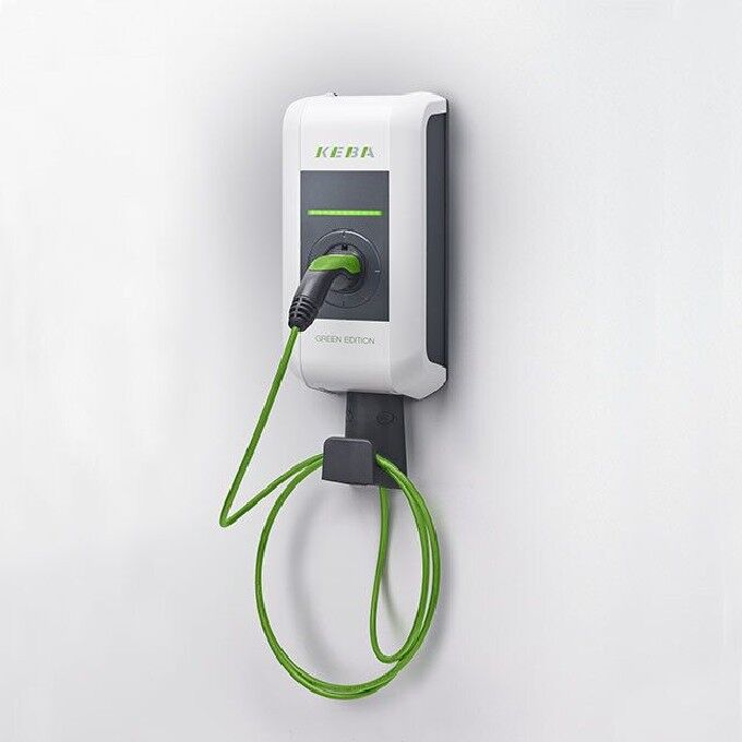 Keba P30 DE440 GREEN EDITION Wallbox 11kW <br><small>inkl. 6m Typ-2 Ladekabel - Keba ID 121.218</small> – Bild 2