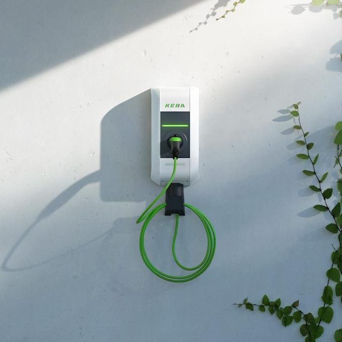 Keba P30 DE440 GREEN EDITION Wallbox 11kW <br><small>inkl. 6m Typ-2 Ladekabel - Keba ID 121.218</small> – Bild 3