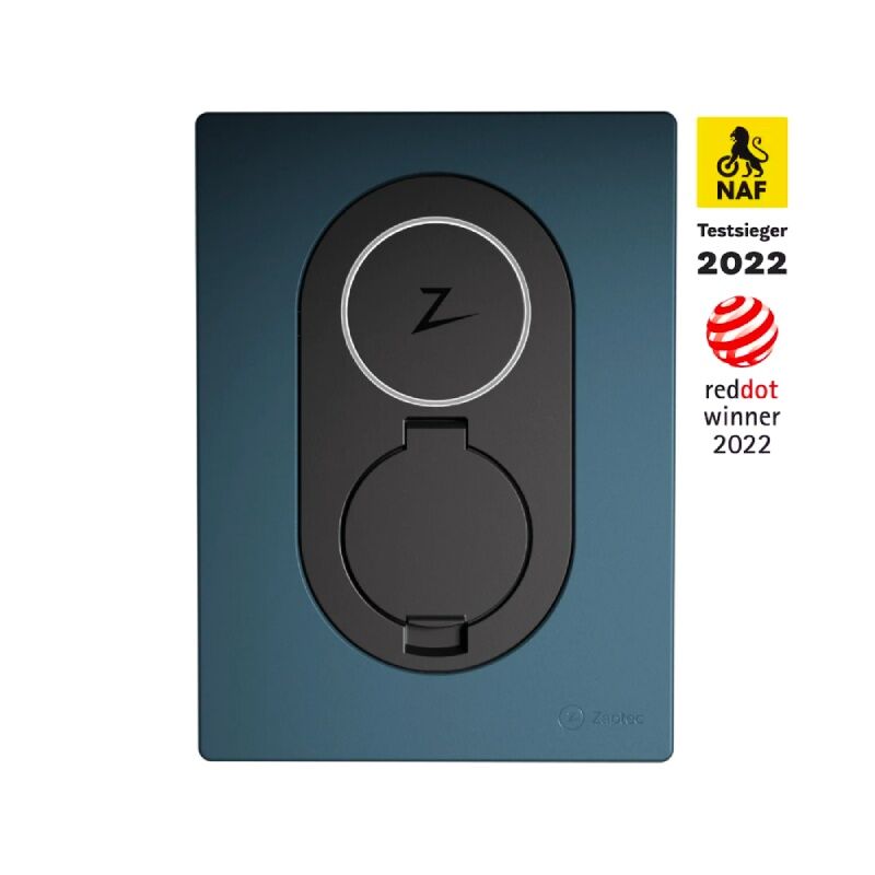 Zaptec-go-22kw Wallbox - Midnight-Blue - Testsieger