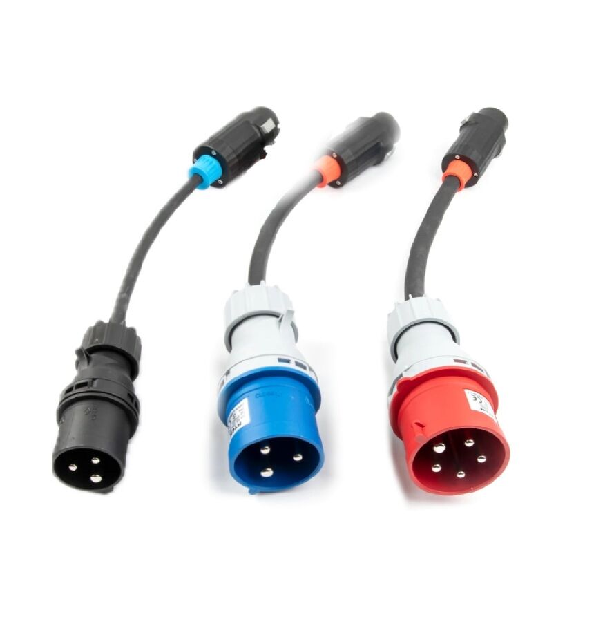 ReChargeU-ESM Mobile Ladestation Adapter Steckdosenset 3-Teilig