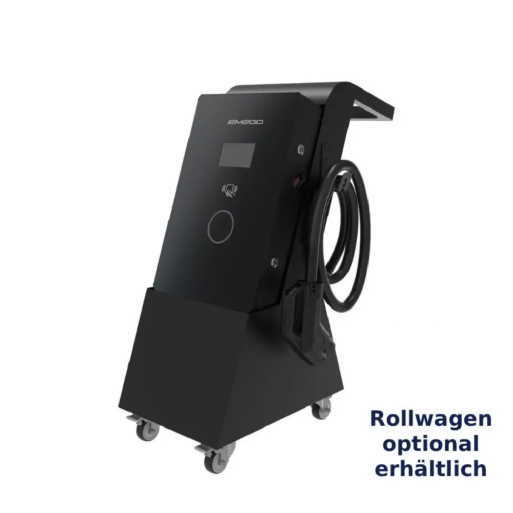 DC-Wallbox-Ultra-Power auf Rollwagen