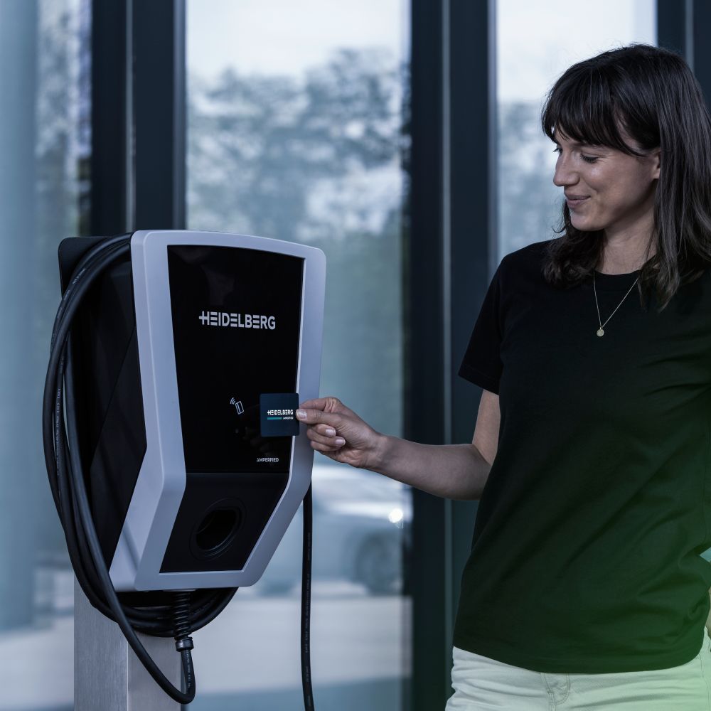 Heidelberg Amperfied Connect.Home Wallbox RFID Funktion