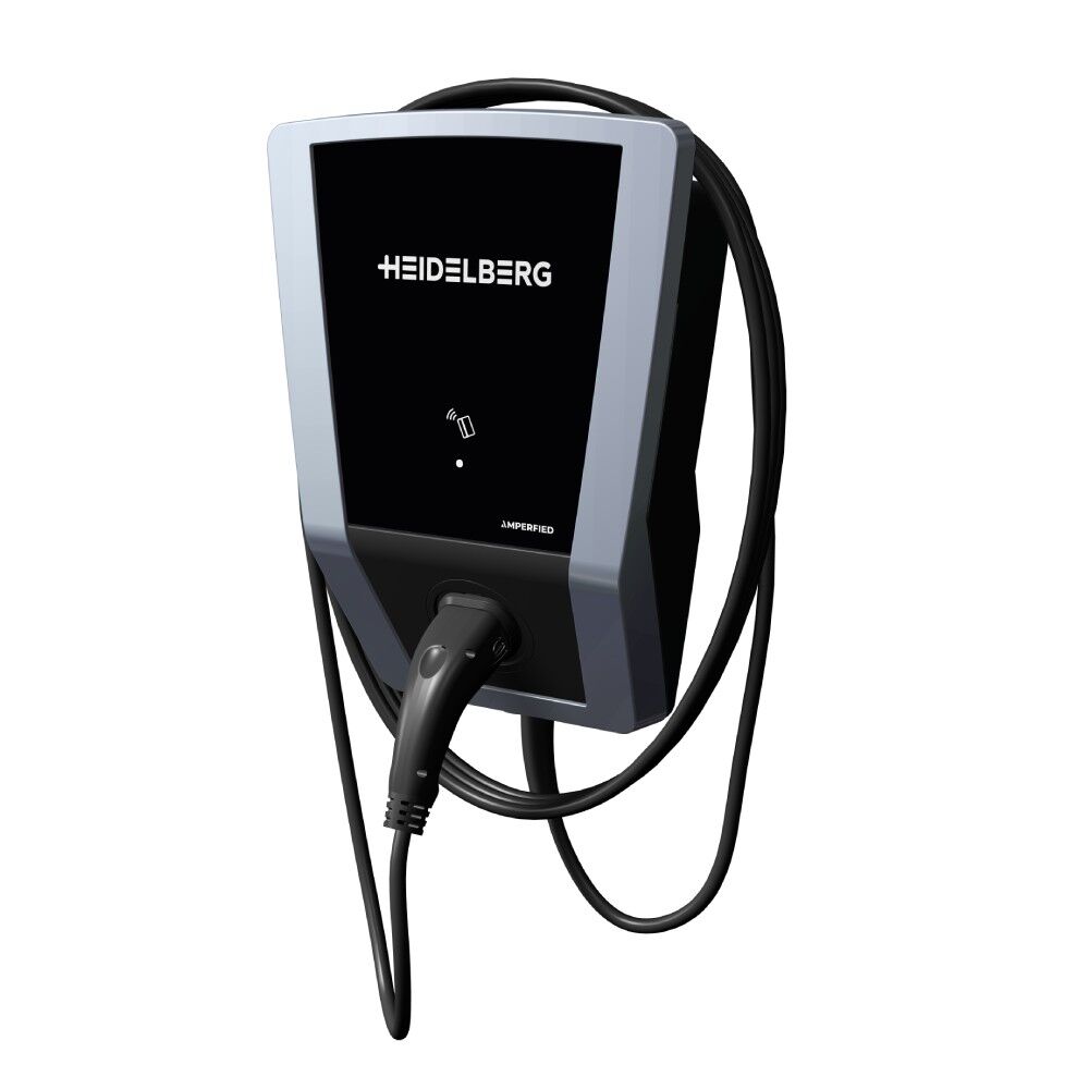 Heidelberg Amperfied Connect.Home Wallbox Seitenansicht