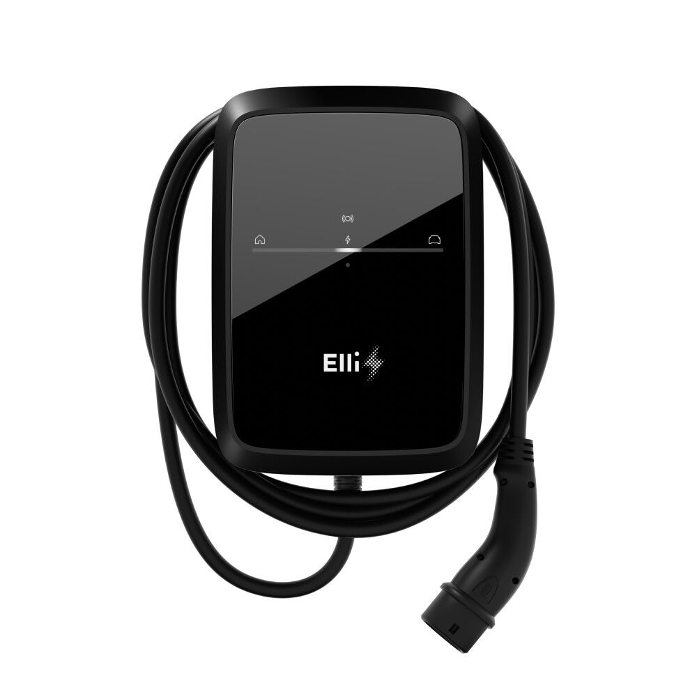 Elli Charger 2 Wallbox mit 11kW Ladeleistung und Ladekabel
