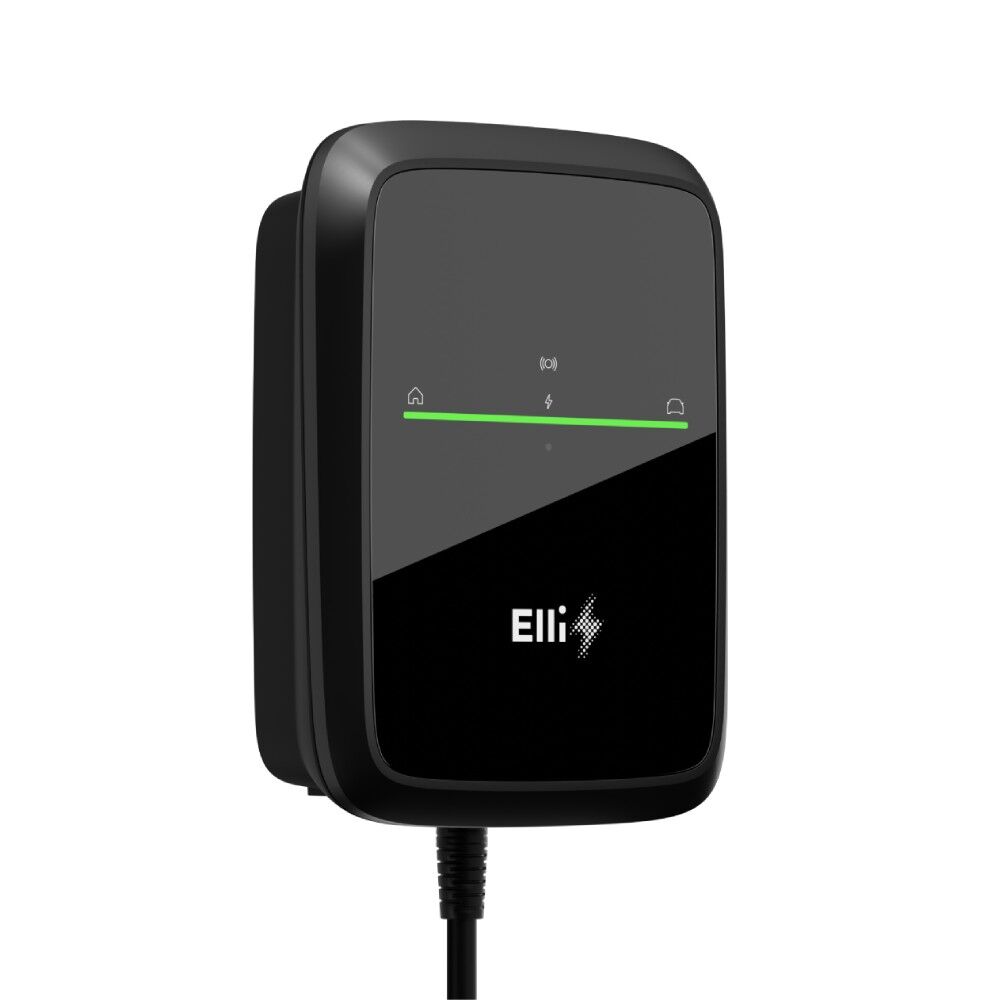 Elli Charger 2 Wallbox mit 11kW Ladeleistung und Ladekabel