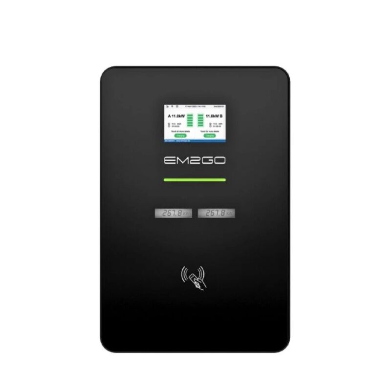 EM2GO DUO-Power Wallbox 2x11kW inkl. MID Zähler